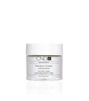 CND PERFECT COLOR Pure White Opaque powder